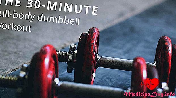 30-minuters full-body-dumbbell träning