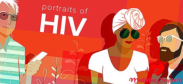 Porträts von HIV