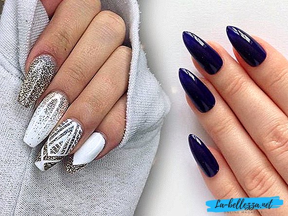 What is the most fashionable form of nails in 2018?