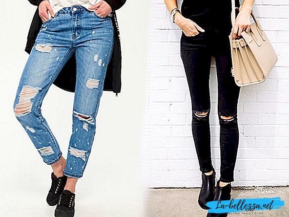Wie macht man Löcher und Abnutzungsspuren an der Jeans?
