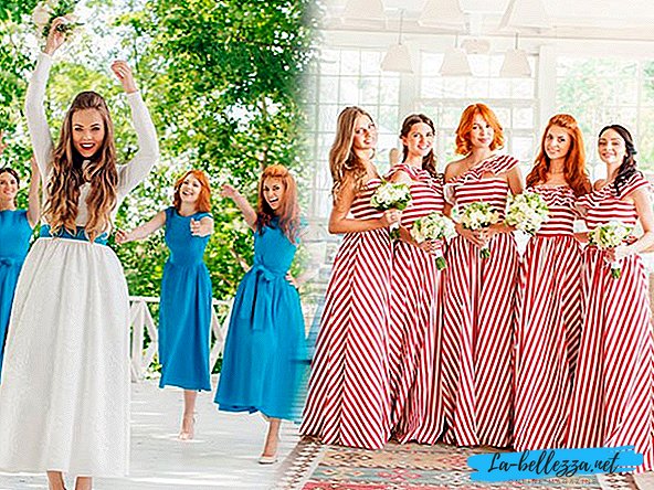 Beautiful fashionable bridesmaids dresses