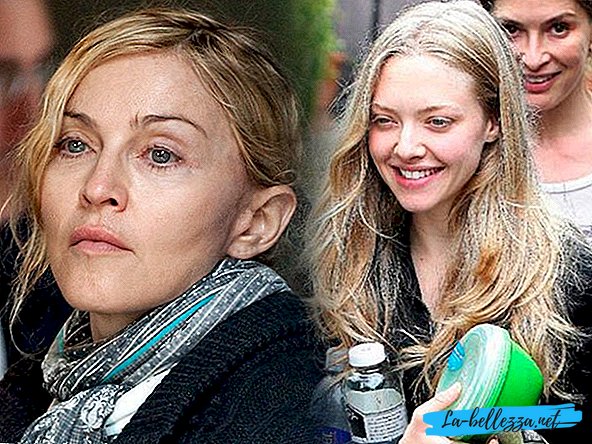 Russian stars and Hollywood celebrities without makeup