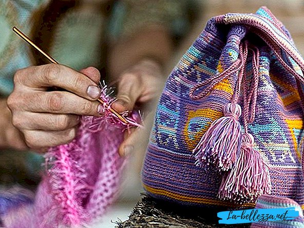 Crochet tricoté sacs - diagrammes, description et photos de sacs tricotés