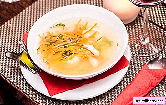 Diétás levesek - 10 legjobb recept az első étkezéshez, amelyek egészségre kedvezőek. Az egyszerű és finom ételek titkai: diétás levesek