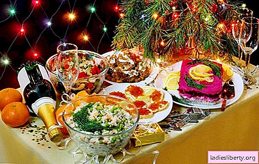 O que deve estar na mesa de Ano Novo: pratos TOP 5