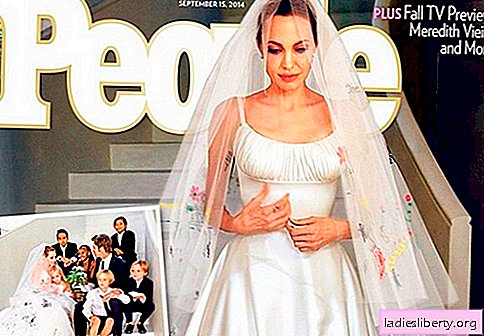 Jolie and Pitt sold wedding photos for 7 million dollars