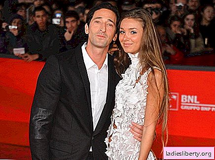 Actor Adrien Brody first publicly appeared with a new girlfriend