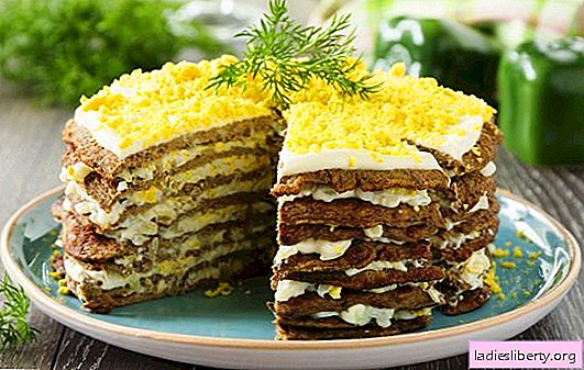 Ανθολογία κέικ ήπατος - συνταγές από χοιρινό ήπαρ. Χαρακτηριστικά του παρασκευάσματος κέικ ήπαρ από χοιρινό ήπαρ: νόστιμο, υγιεινό, φθηνό