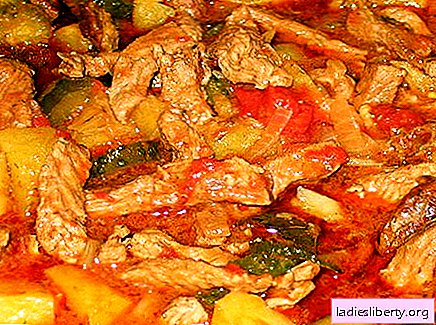 Beef Azu - las mejores recetas. Cómo cocinar de manera adecuada y sabrosa los conceptos básicos de la carne de res