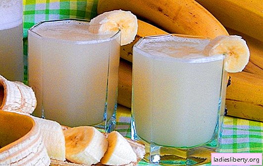 Banana kvass de peles e polpa: saborosa e saudável. Como cozinhar o kvass de cascas de banana segundo Bolotov