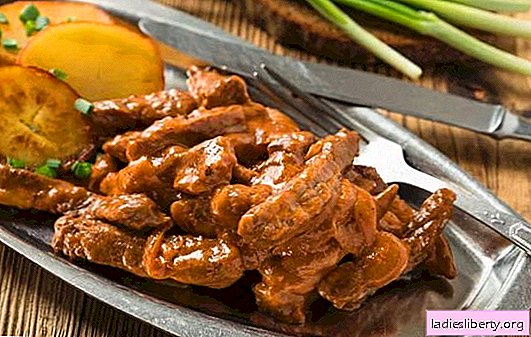Beef stroganoff: a classic recipe for a meat dish. Beef Stroganov secrets from beef: classic and different options