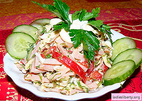 Berlin salad - the best recipes. How to properly and tasty cook Berlin salad.
