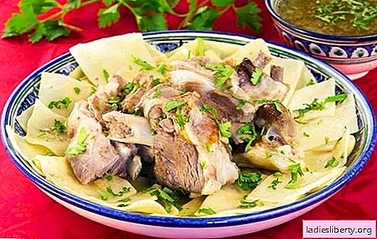 Pork beshbarmak - recipes for a delicious dish of Turkic-speaking peoples. How to cook pork beshbarmak?