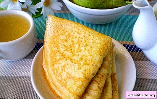 Pfannkuchen auf Sauermilch sind die prächtigsten und rosig. Lernen Sie die kulinarischen Geheimnisse der Pfannkuchenherstellung mit Sauermilch kennen