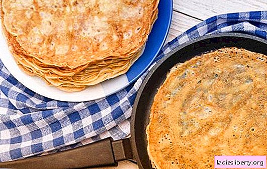 Pancakes on water with eggs: a step-by-step recipe for a traditional Russian dish. Cooking classic and stuffed pancakes on the water with eggs (step by step)