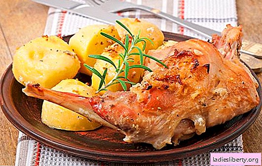 Rabbit dishes: a quick recipe - an affordable delicacy. Rabbit dishes - quick recipes for tasty and tender meat