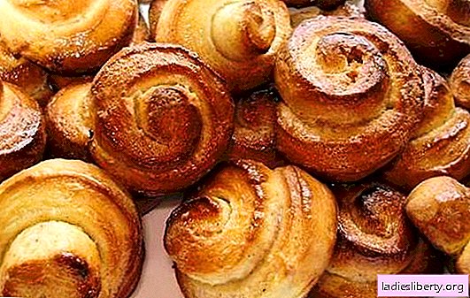 Buns in a hurry - they always help out! Quick bun recipes with sugar, cinnamon, cottage cheese, poppy seeds