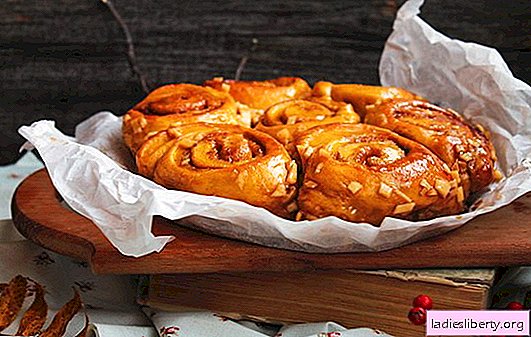 Petits pains aux pommes - pâtisseries parfumées et attrayantes. Pour les amateurs de petits pains aux pommes: recettes à choisir