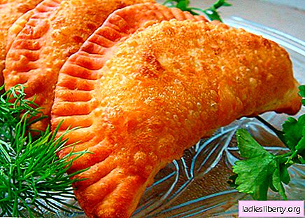 Chebureks with meat - the best recipes. How to properly and tasty cook pasties with meat.