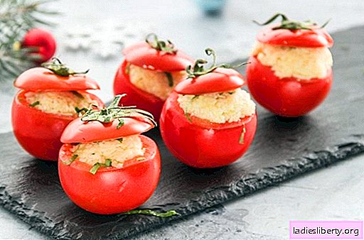 O que pode ser cozido a partir de tomates rapidamente? Oferecemos excelentes petiscos, primeiro e segundo pratos preparados a partir de tomates