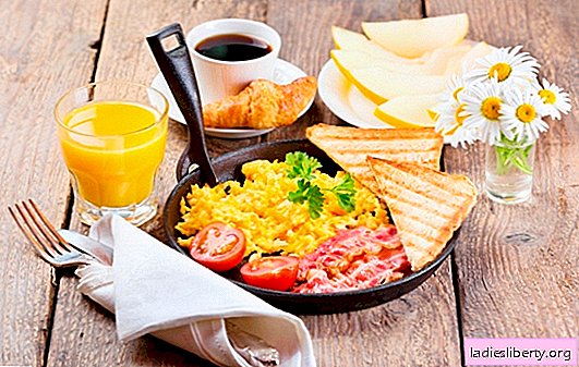 O que cozinhar no café da manhã rapidamente e saboroso: pratos saudáveis ​​para todos os dias. Uma seleção de receitas de café da manhã rápidas dos alimentos mais simples