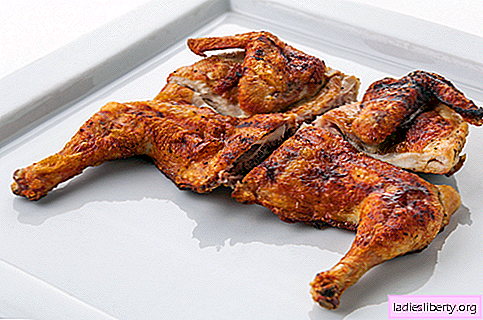 Tabac au poulet - les meilleures recettes. Comment cuire correctement et savoureux poulet au tabac.
