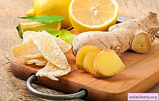 Le gingembre confit est une «pilule» universelle contre le rhume et une gâterie saine. Recettes simples pour faire du gingembre confit