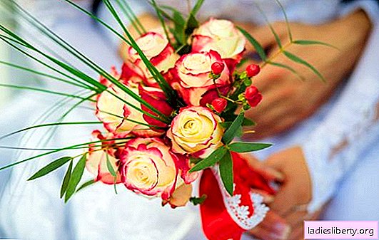 Λουλούδια σε ένα γαμήλιο μπουκέτο: ποια θα ταιριάζουν και πώς να συνδυάζονται σωστά