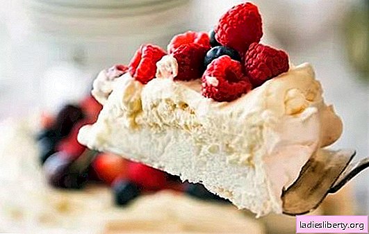 Dessert "Anna Pavlova" - delicious and simple. The best recipes for a delicious dessert "Anna Pavlova" with nuts, chocolate, raspberries