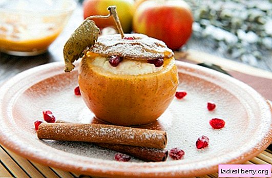 Apple dessert - a treat with your favorite flavor! We make ice cream, pastille, pastries, salads and other homemade apple desserts