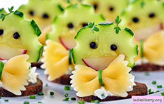 Children's snacks for the brightest and most fun feast! The best recipes for children's birthday snacks and other holidays