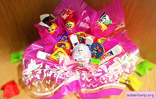 Children's bouquet of sweets for girls. Please the princess!
