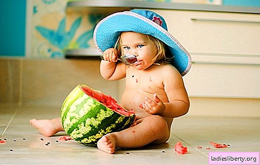 Kinderdieet: op welke leeftijd kan een kind een watermeloen geven? Is het mogelijk om een ​​watermeloen aan een kind tot een jaar oud te geven?