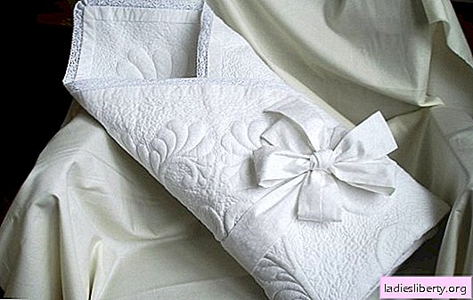 DIY baby blanket: options. How to make a blanket for a newborn, do-it-yourself envelope