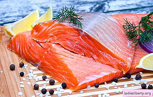 Červená rybí strava: principy a nabídky pro tento týden