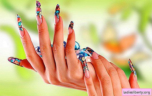 Design of long nails (photo): technology, news, tips. All about long nail design: step-by-step instructions for creating a design