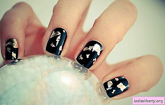 Nail design with foil: photos of interesting ideas, new trends. Step-by-step instructions for creating a nail design with foil