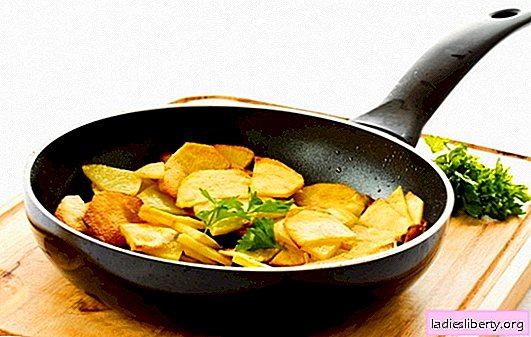 For craftswomen and beginners: how to fry potatoes in a pan. Grandmothers will tell you how to fry potatoes with a crust in a pan
