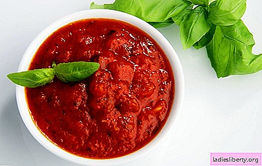 Sauces tomates faites maison - meilleures que les ketchups, plus savoureuses! Sauce tomate en pâte - une vinaigrette universelle pour tous les plats