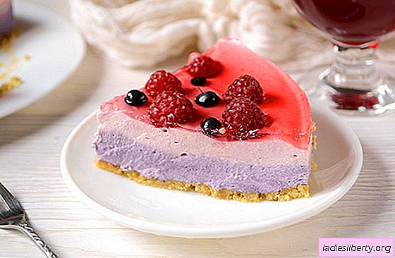 Homemade jelly cheesecake without baking is the perfect dessert for a weekend. Write down the recipe!