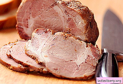 Hausgemachtes Schweinefleisch - die besten Rezepte. Wie man zu Hause richtig und lecker gekochten Schinken macht.