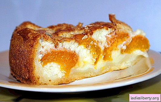 A yeast cake with apricots will give odds to any cake. Recipes for open and closed yeast pies with apricots