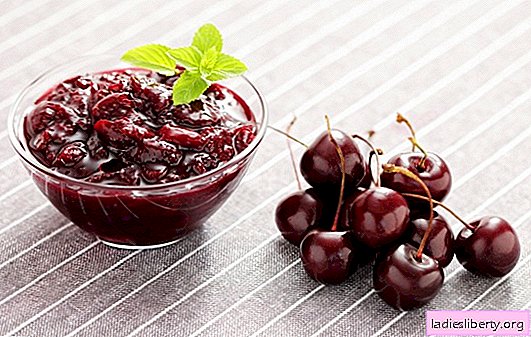 Cherry jam is a tender harvest for the winter. Cherry jam recipes: with lemon, currants, strawberries, rose petals