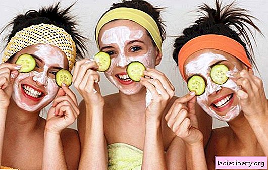 Effective mask of cucumber for the face at home. The best recipes for cucumber masks for young and mature skin