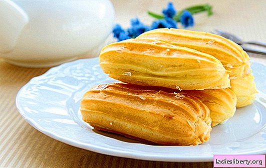 Custard Eclairs: A step-by-step recipe for your favorite pastries. How to make dough and filling for eclairs with custard (step by step)