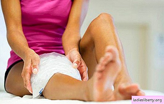 Wenn Ihr Knie weh tut, sollten Sie sofort zum Arzt humpeln? Behandlung von Kniegelenken mit Volksheilmitteln: Was zu trinken, was zu essen, was mit einer Kompresse zu tun