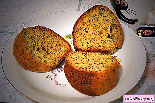 Photo-recipe pie with poppy seeds: always a good pastry! Even a child can make a poppy seed cake: a step-by-step photo of all the stages
