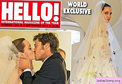 Photo weddings Jolie and Pitt appear on the cover of a glossy magazine