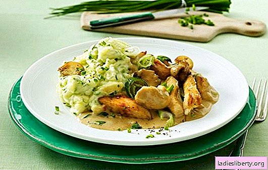 Chicken fricassee with mushrooms: step by step recipes. How to cook an exclusive chicken fricassee with mushrooms and vegetables