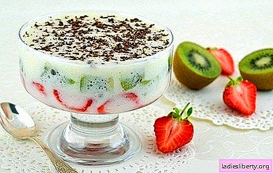 Fruit desserts are simple, tasty and healthy. How to make delicious fruit desserts at home